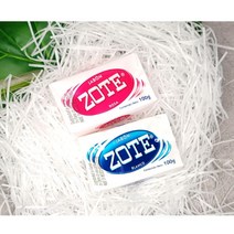 멕시코 ZOTE 조트비누 빨래비누 천연비누 친환경 세탁비누 100g, 화이트