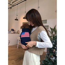 ﻿ 페로펫 강아지옷 성조기니트 XXS-2XL 중형견 대형견 가능