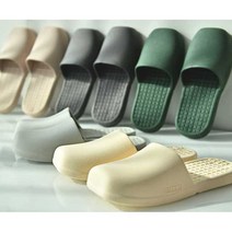 1+1 다이소 욕실화 미끄럼방지 발등낮은욕실화 좌우구분없는 국산무독성 앞막힘 욕실화 욕실슬리퍼, 아이보리, 브라운
