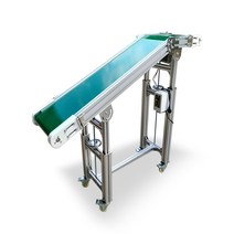 컨베이어밸트 경사 상하차 콘베어 주문제작 컨베어, 백색  200