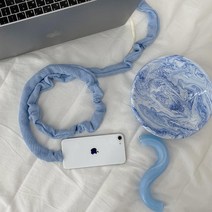 케이블 꾸미기 코드 삭스 커버 5color [멀티탭 양말 덮개 전선 홈데코 usb 보호 충전기 선], L형(멀티탭용), 핑크