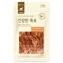 건강한육포 애견간식 건조 닭가슴살 육포 100g, 단품