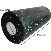 폼롤러 epp 요가 마사지 롤러 트리거 포인트 피트니스 폼 롤러 여행 크기 고밀도, 14x33cm