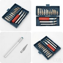 칼날 교체형 조각도 13P 서각도 조소용품 화방재료