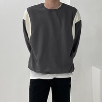 오버핏 스타디움 바시티 맨투맨 남자맨투맨