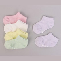 얼집 생일답례품 낱개포장 여아 여름양말 5p 면양말 친구생일선물 얼집단체