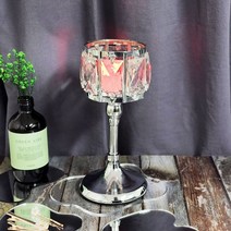 촛대 크리스탈 S 실버, 상세페이지 참조