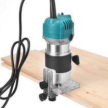 800W 35000r/min 전기 트리머 목공 목재 밀링 머신 핸드 라미네이터 라우터 가장자리 연결 도구 세트, 04 EU Aluminum