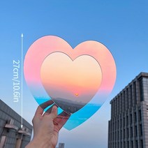 반사경 실내 도로 반사경 불규칙한 꽃 거울 아크릴 화장 벽걸이 장식 기숙사 침실 데스크탑 트레이, 05 Style 5
