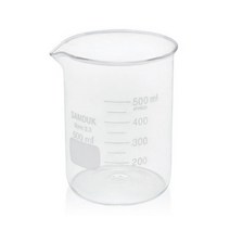 [블랜딩용품]유리비커 50ml/100ml/250ml/500ml/1L, 250ml