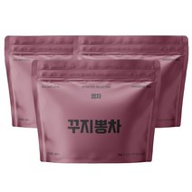 뻥차 국내산 볶은 꾸찌뽕 차 생분해성 삼각티백 긴끈 카페인없는 물대신차, 60개입, 1.2g