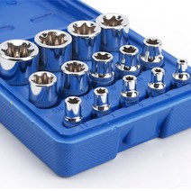 E형 별소켓 세트 14P 별복스 자동차 복스알 위니드, 단품