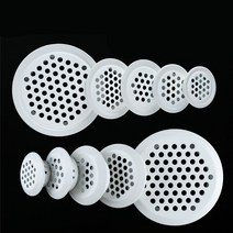 환기구 10 개몫 30mm35mm40mm43mm65mm 스테인레스 스틸 통풍 찬장 장식, 25mm 실버