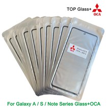 휴대폰액정수리 폰수리 LCD 10 개/몫 유리 OCA 삼성 전자 A10 A20 A30 A40 A50 A60 A70 A80 A90 S10e S10 S20 S21 S22 FE 터치, [13] S10e