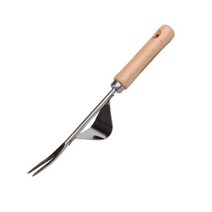 예초기 예초기부품 전동 잔디깎이 나무 손잡이 스테인레스 스틸 정원 제초기 손 잡초 제거 커터 민들레 풀러 도구 다기능 제초기 이식 충전식 휴대용 휘발유 긴풀 예초기 충전용, a