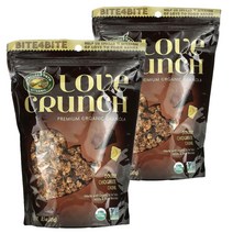 네이처스패스 러브 크런치 프리미엄 그래놀라 더블 초콜릿 청크 325G 2개