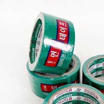 금성 청면테이프 1P 청색 면 테이프 전단지부착 박스포장 천면, 1개