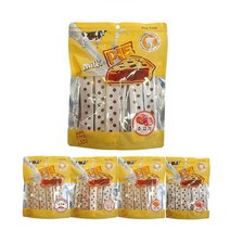 오래씹고 부스러기없는 강아지간식 밀크파이스틱15P, 밀크파이스틱껌 고구마15P