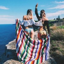 비치 타월 태피스트리 피크닉 낮잠 담요 매트 만다라 차크라 요가 명상 매트 비키니 커버업 여행 보헤미안 멕시코 스트라이프 인쇄 술 직사각형 목욕, 하얀, 145x200cm