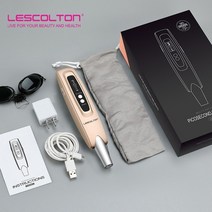 Lescolton업그레이드 피코세컨드 레이저 펜 블루 라이트 테라피 점 사마귀 주근깨 검은 문신 제거 뷰티 스킨 기기, Gold with US adpater
