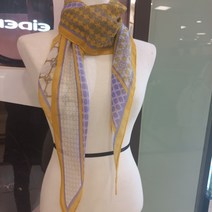 알다~포인트나 데일리로 코디가능한 마름모 스카프