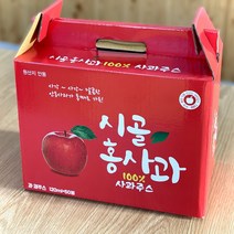 시골홍사과 사과즙 120ml x 50팩, 1박스