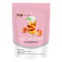 아임요 복숭아 아이스티 파우더, 1개, 1kg