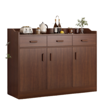 음료 반납대 카페 선반 매장용 퇴식구 리턴바 수거, 120x36x100cm 블랙 에보니 삼중문, 1개