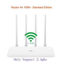 500메가 공유기Xiaomi오리지널 Mi 라우터 4A 기가비트 버전 2.4G 5GHz 1167Mbps WiFi 리피터 4 안테나 무, 01 100M_01 origianl us plug