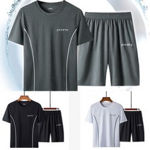 사계절 실내 헬스장 여름 상의 하의 반팔 반바지 운동 프리 블랙