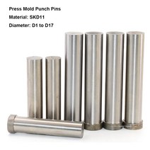 정비용품 10PCS 프레스 금형 SKD11 부품 T대 어깨 D1-D17, 13 D14_05 L80