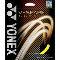 요넥스 (YONEX) 소프트 테니스 문자열 V-SPARK 라이트닝 옐로우 (824) SGVS FF