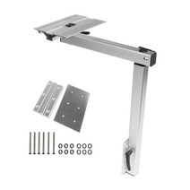 캠핑카 카라반 RV 부품 용품 조정 가능한 이동식 노트북 테이블 다리 홀더 스탠드 또는 소파 캐러밴 campervan rv 레크리에이션 차량 보트 액세서리, 씨엔, 테이블 다리와 접시