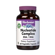 [해외] [Bluebonnet Nucleotide Complex Supplement] 블루보넷 뉴클레오티드 복합제 식물성캡슐 60정, 1개, 1