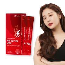 휴온스 아르기닌 파워 6000 고함량 L-아르지닌 블루베리맛 액상 15일분 15포 1박스