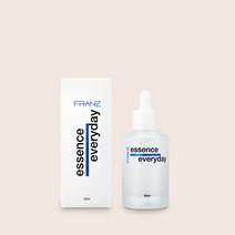 에브리데이 에센스 50ml 촉촉함 수분공급 트러블케어 흡수력 피부강화 투명 주름케어 유수분밸런스조절 탄력 모든피부용 액상형 낮밤사용 프란츠