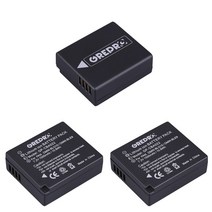 저무리 호환제품 파나소닉 LUMIX GF5 GF6 GX7 LX100 GX80 GX85 용 USB 및 Type-c가있는 1500mAh DMW-BLG10 DMW BLG10 BLG10, 03 3x Battery, 02 3x Battery