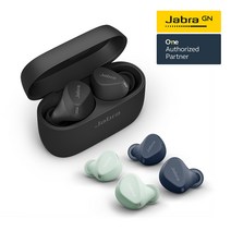 자브라 Jabra Elite 4 Active 트루와이어리스 블루투스 이어폰 / 독립사용 / 운동용 / 액티브노이즈캔슬링 / 인체공학디자인, 네이비