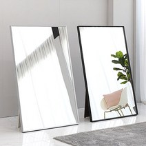 거치대형 초대형 전신거울 (그레이), 없음