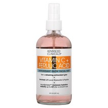 Advanced Clinicals 비타민C + 페룰산 안티옥시던트 글로우 페이셜 미스트 237ml(8fl oz)