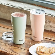 써모스 JDE 601KL 600ml 파스텔 소프트 콜드컵, 피치핑크(PP)