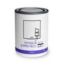 노루페인트 실내벽면용 페인트 1L, 아이보리