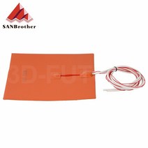 3D 프린터 용 방수 220x310mm 12V/235/400 V 실리콘 가열 침대 패드 Ender-3 cr10 부품 핫 베드, [11] Custom size