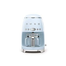 Smeg 50년대 레트로 스타일 커피 머신, 파스텔 블루