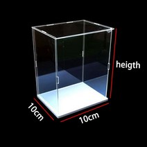 아크릴 박스 주문제작 레고 보관통 토미카 정리함 케이스 피규어 진열장수집품을 위한 개방형 디스플레이, 01 10x10cm_05 height 30cm