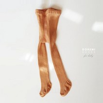 도레미 골지타이즈티크오렌지(1P) 아동 주니어 양말