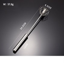 계량 304 스테인레스 스틸 반자동 계란 비터 수동 자동 휘젓기 주방 도구, 14