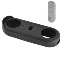 스마트 도어벨 초인종 비디오 nest hello video doorbell 용 실리콘 보호 케이스 uv weather 저항하는 방수 night vision silica for, 검은색