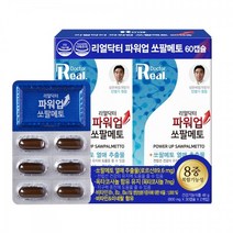 리얼닥터 파워업 쏘팔메토 800mg X 60캡슐, 단품, 단품