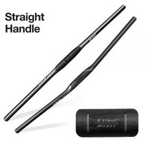 자전거 카본 핸들바 산악 3K 전체 핸들 바 플랫 라이즈 MTB 부품 31.8*600760mm 카본섬유, Rise 720mm